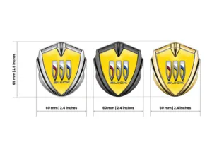 Buick 3D Emblem Abzeichen Anpassbar Kraft 3D Design